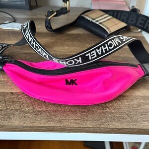 Michael Kors Neon Pink Belt Bag